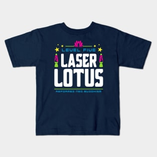 Laser Lotus Kids T-Shirt